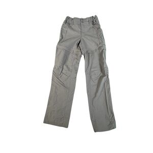 REI Co-op Girls Hiking Pants Medium 10–12 Gray Convertible Outdoor